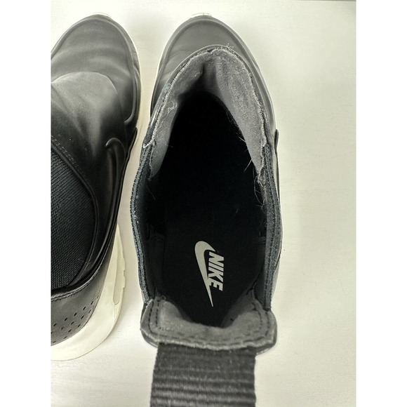 Nike Air Max Thea Mid Black Sail Leather Casual Sneaker Boot W's Sz 9 859550001 - Picture 5 of 7